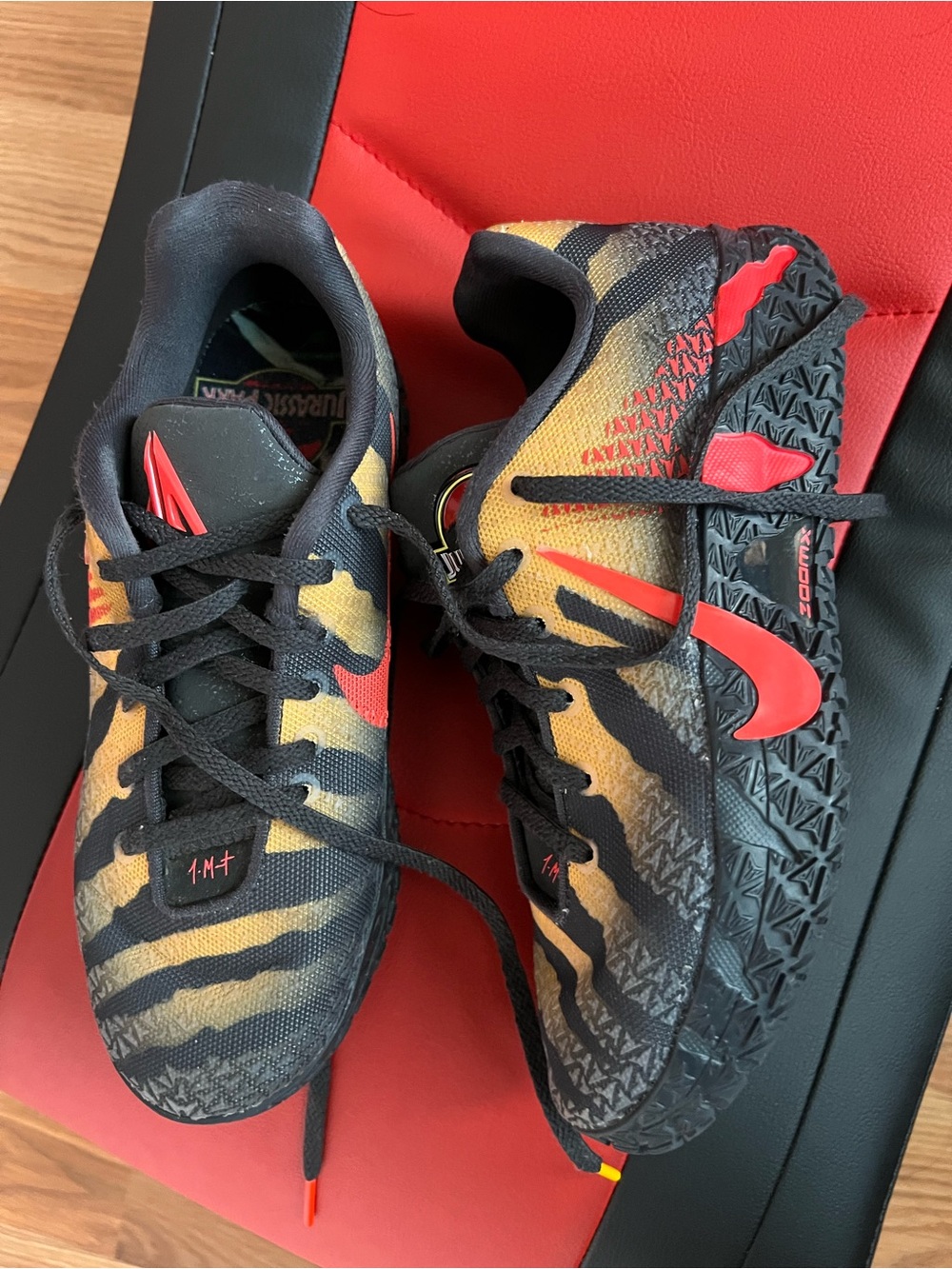 Jurassic Park x Nike Ja 3 "Raptor" sneakers